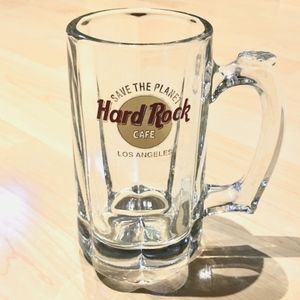 Vtg. Hard Rock Beer Mug (Los Angeles)